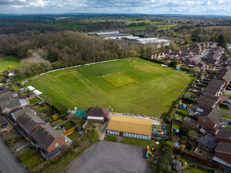 Broseley Cricket Club DroneRangers.co .uk  768x575
